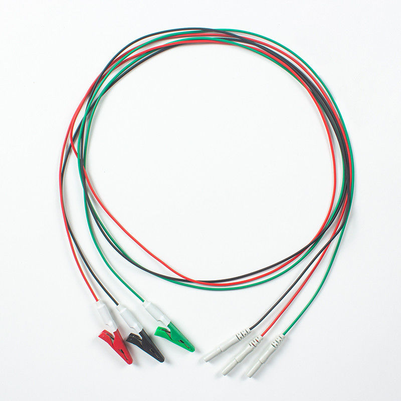 کابل ECG سازگار با Animal Din Type به Animal Grabber 3Lead