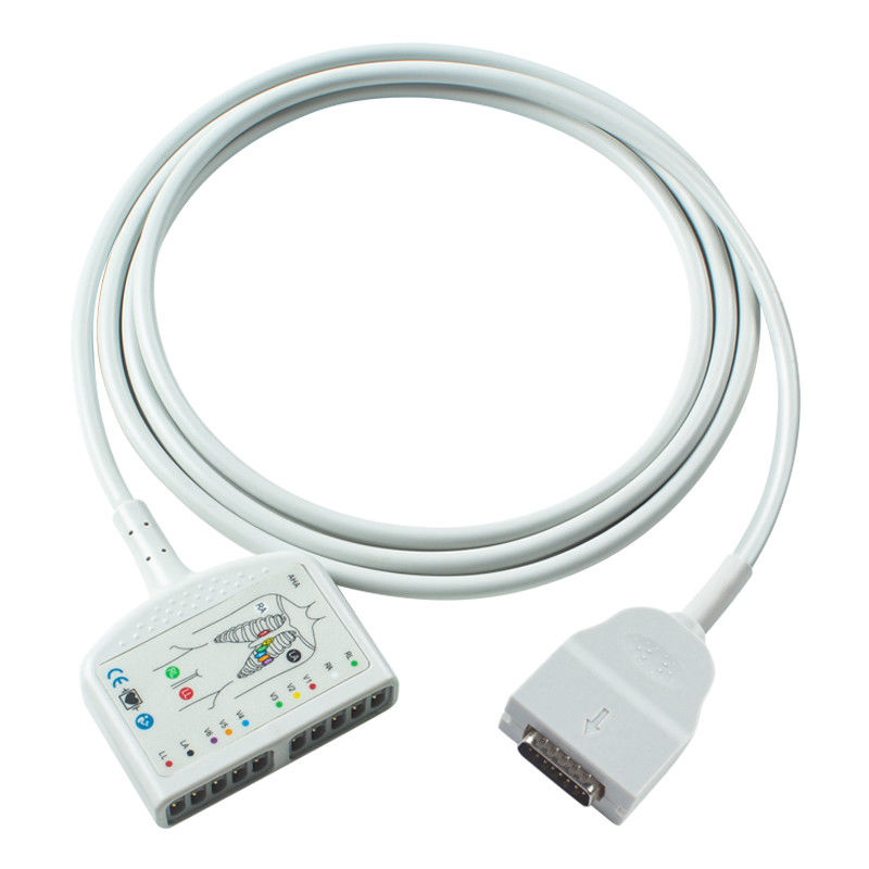 OD6mm 2.2M کابل ECG با مرطوب کننده مرطوب کننده مرطوب کننده مرطوب کننده مرطوب کننده مرطوب کننده