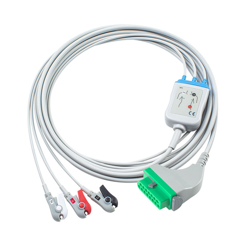 فوکودا دنیشی CIO-07CTP-5NA CIO-07CTP-3NA کابل ECG 15Pin DSL-8001 DSL-8001R دیناسکوپ DS-8100 DS-8200 DS-8500