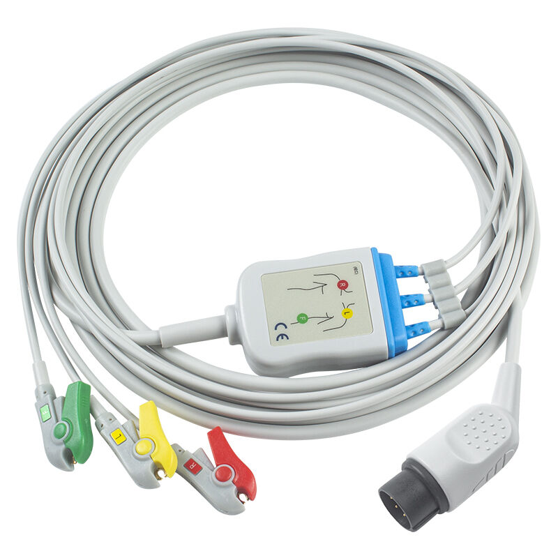کابل 8 پین ECG و سیم های سرب NihonKohden OEC-6102A