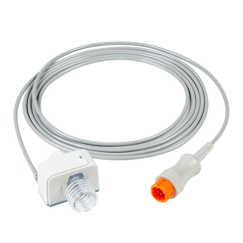 قابل سازگاری داتا اسکوپ میندری 6800-30-50760 ETCO2 سنسور کابل اصلی Capnography DPM6 SynoVent E3 E5 iMEC سری