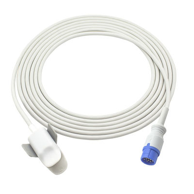 سنسور SpO2 قابل استفاده مجدد Biolight M900 M7000 M9500 گیره انگشت دیجیتال 12 پین کودکان