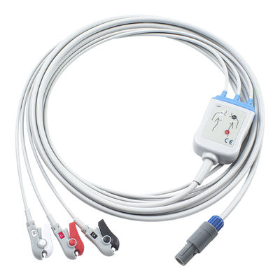 برای سیمنز کابل های سازگاری ECG و سیم های سرب 7396448 3 سرب Aha Grabber