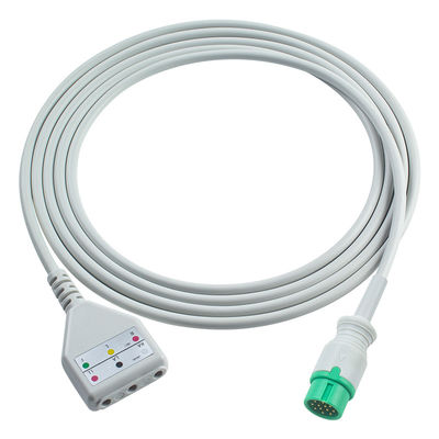 کابل اصلی ECG Comen DDstyle 3lead Leadwires کابل 1.30M