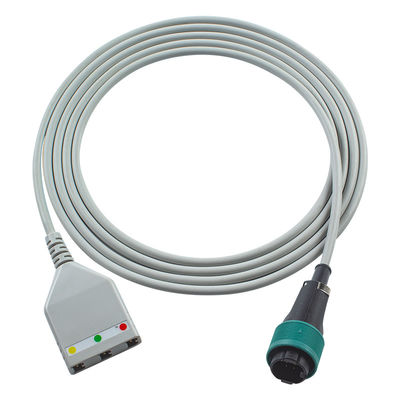 سعد 8Pin کابل ECG Saad Euro Style کابل 3 لود 1.30M