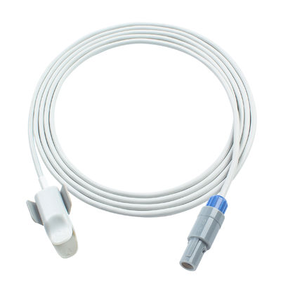 مطابقت Zondan ZD120B ZD120D 6Pin SpO2 Sensor 3.0M کلیپ انگشت اطفال برای آپولو N1 آپولو N2 آپولو N3