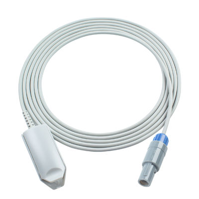 کابل کنترل اکسیژن سازگار Hwatime کابل تست SpO2 کابل 6Pin برای Hwatime H6 H8 H9 3.0M کلیپ انگشت بزرگسالان