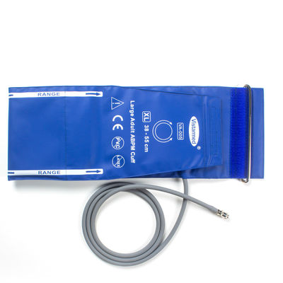 دستبند فشار خون آمبولاتور دستبند بزرگ بالغ XL با اتصال فلزی 38-55 سانتی متر