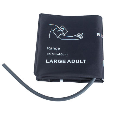 دستبند بزرگ NIBP بدون مثانه لوله تک 35.5-46 سانتی متر دستبند نیلونی