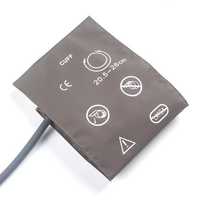 دستبند NIBP کودکان لوله تک 14-21.5 سانتی متر دستبند TPU قهوه ای M1572A 989803104151