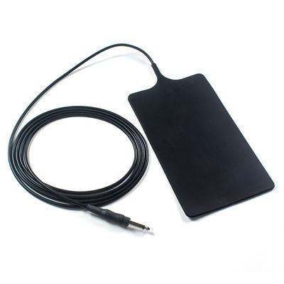 لوازم جانبی مواد پزشکی صفحه زمین گیری ESU قابل استفاده مجدد با اتصال 6.3 میلی متری و صفحه منفی سیلیکون